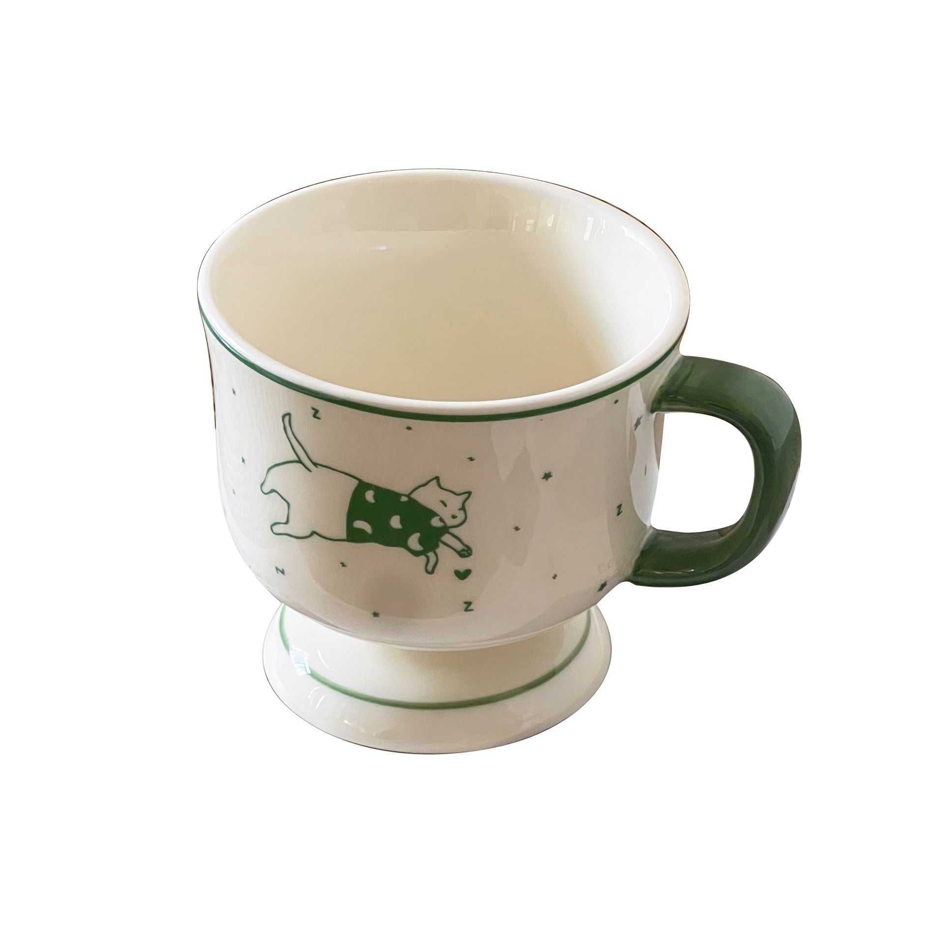 Cốc Mèo Xanh Dễ Thương