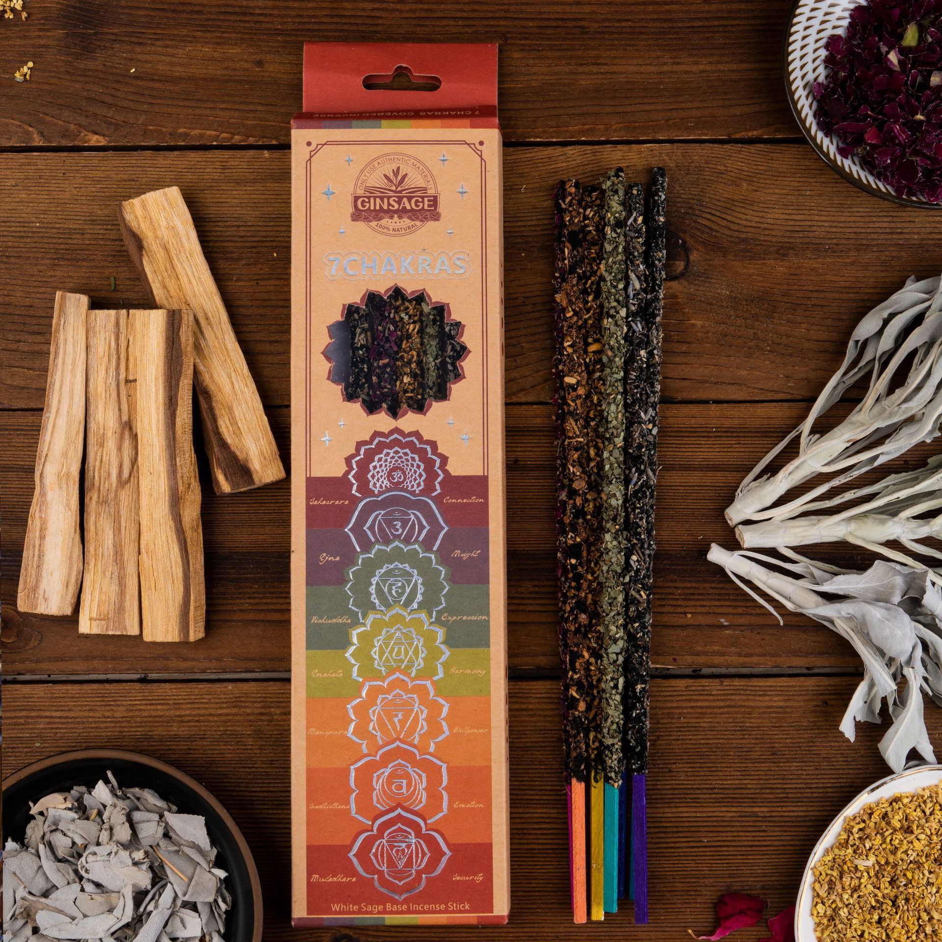 White Sage Base Incense Stick