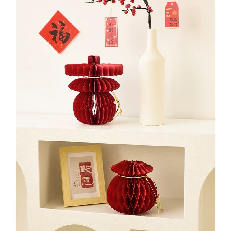 Origami Hũ Tài Lộc May Mắn