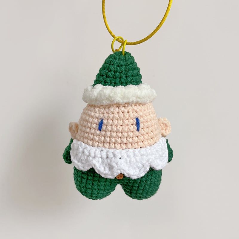 Móc Khoá Giáng Sinh Handmade Ông Già Béo