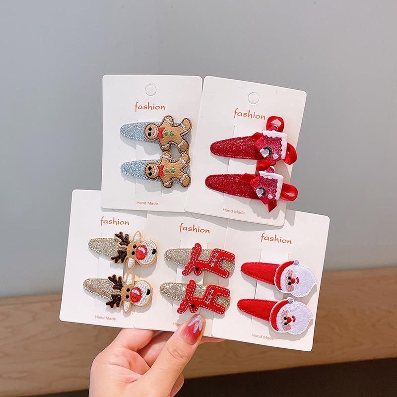 Set Kẹp Tóc Chủ Đề Giáng Sinh