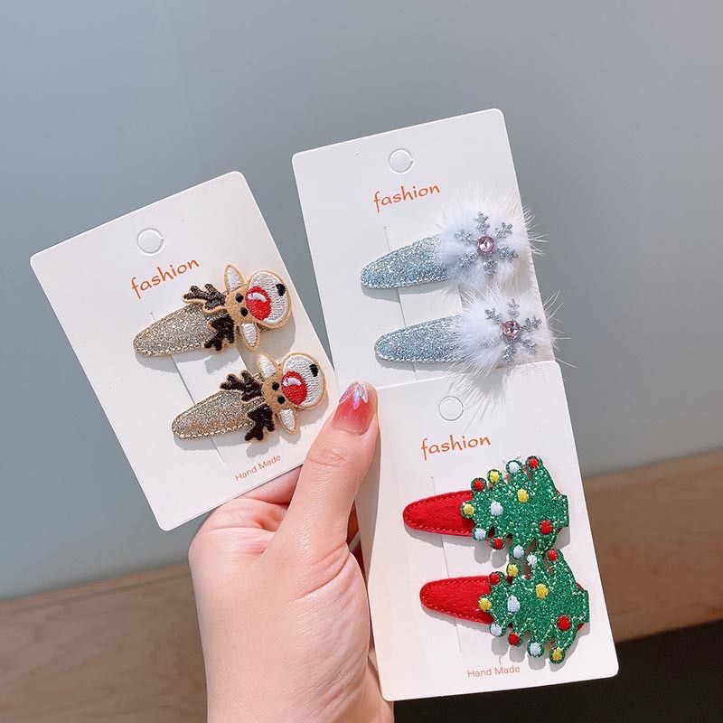 Set Kẹp Tóc Chủ Đề Giáng Sinh