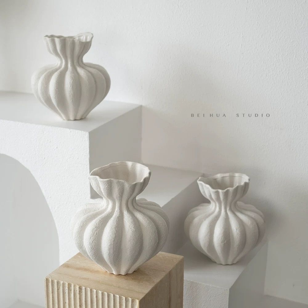 Bình Hoa Sen Kiểu Pháp Wabi-Sabi