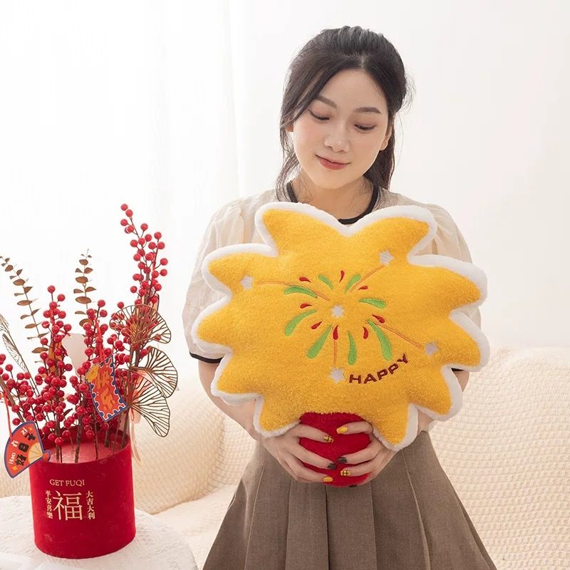 Gối Bông Lễ Hội Mùa Xuân