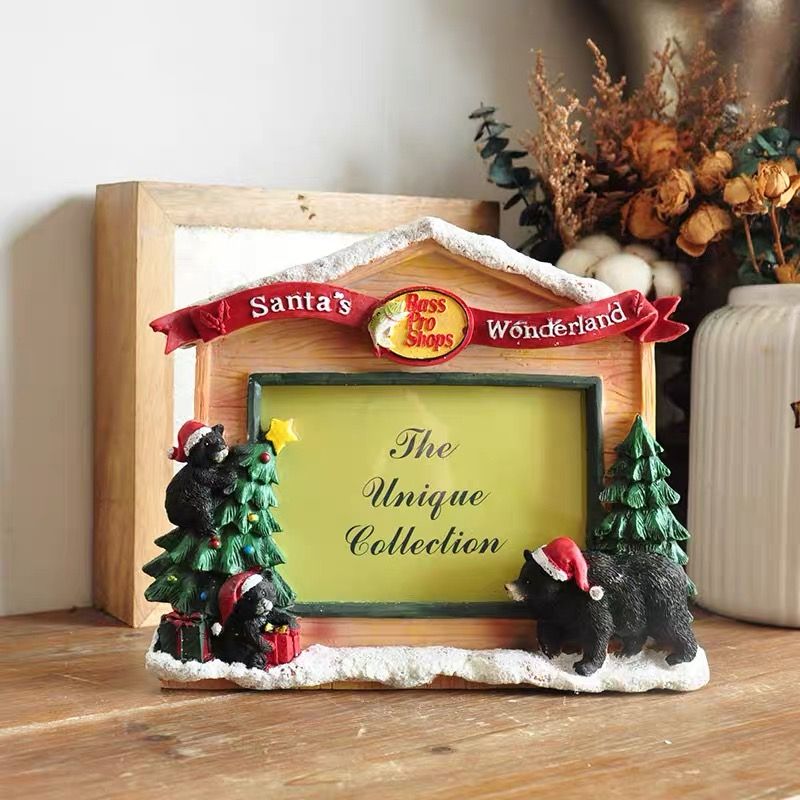 Khung Ảnh Gia Đình Gấu Giáng Sinh Xmas