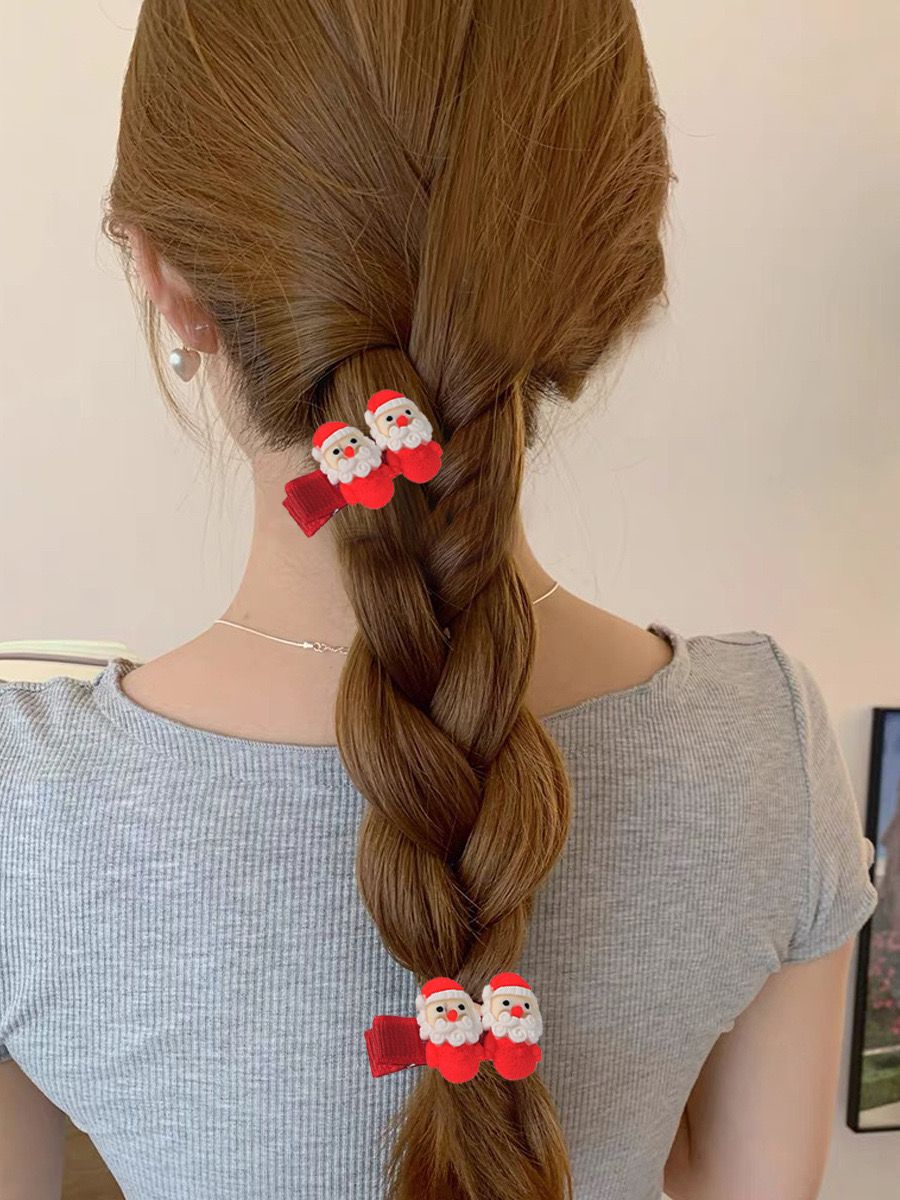 Kẹp Tóc Santa Couple