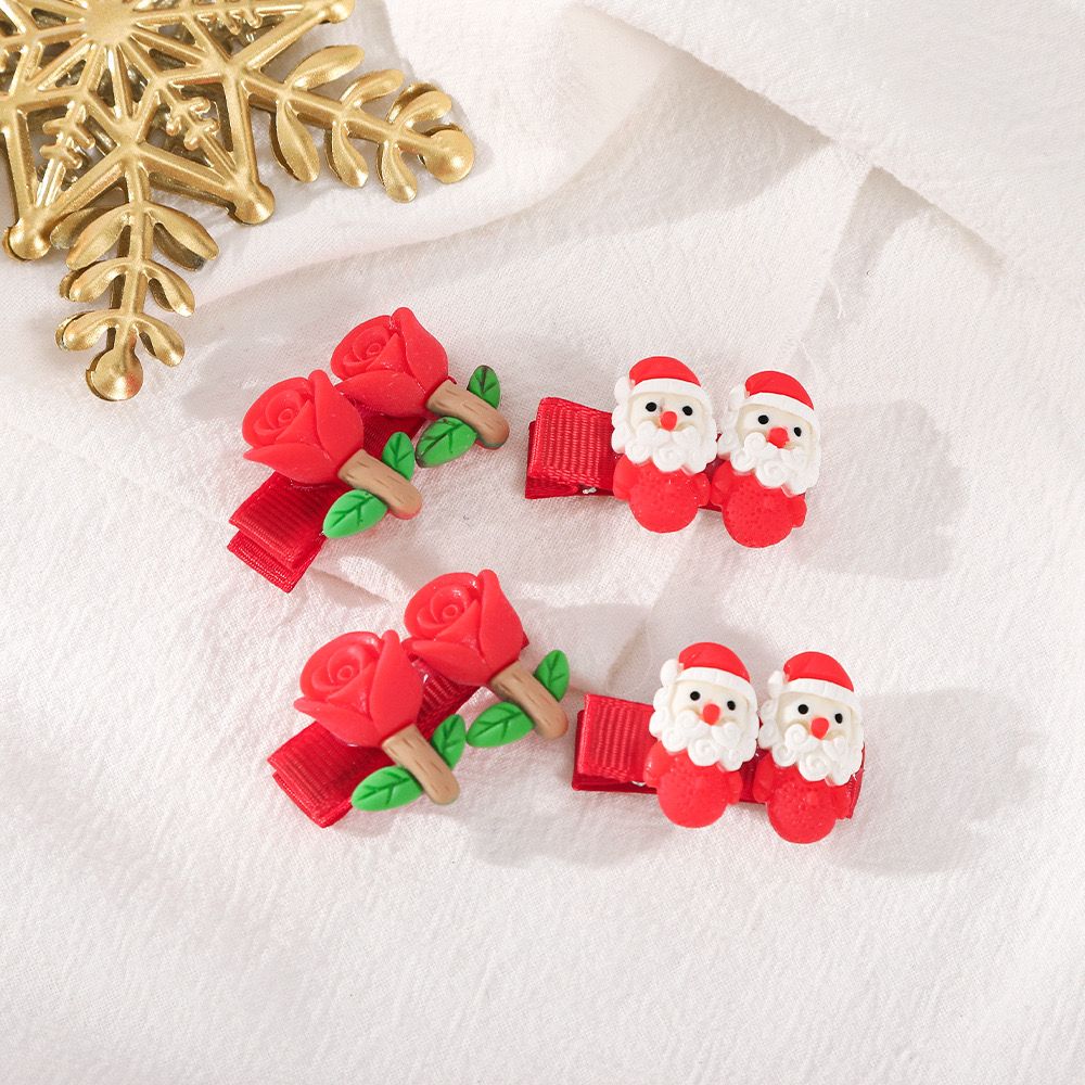 Kẹp Tóc Santa Couple