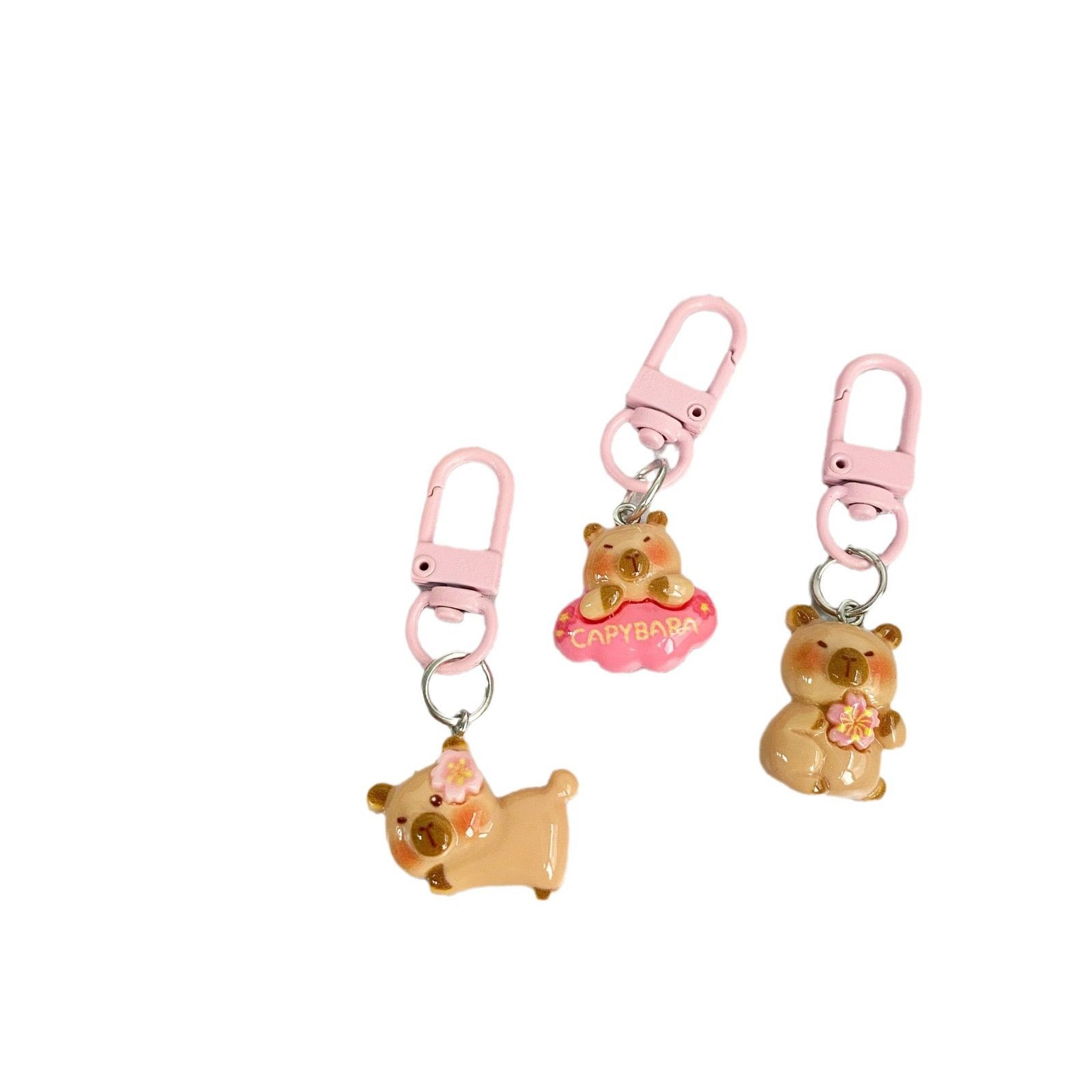 Móc Khóa Sakura Capybara