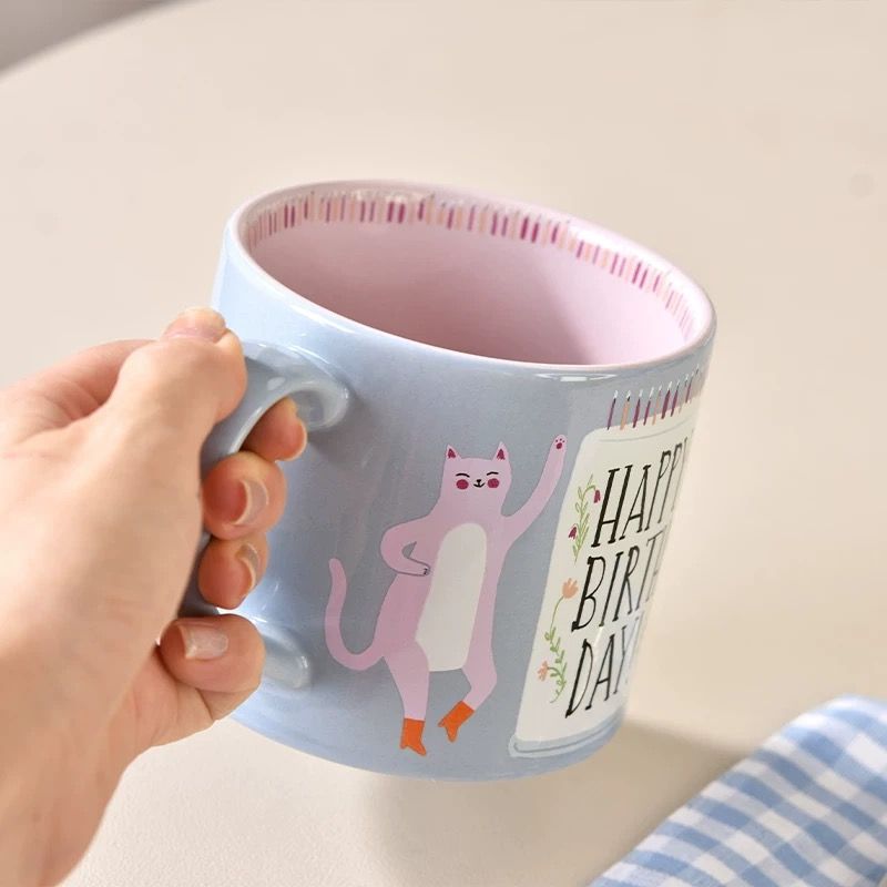 Cốc Mèo Chúc Mừng Sinh Nhật