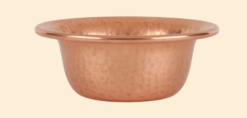 Bát Đồng Đỏ Chạm Nổi