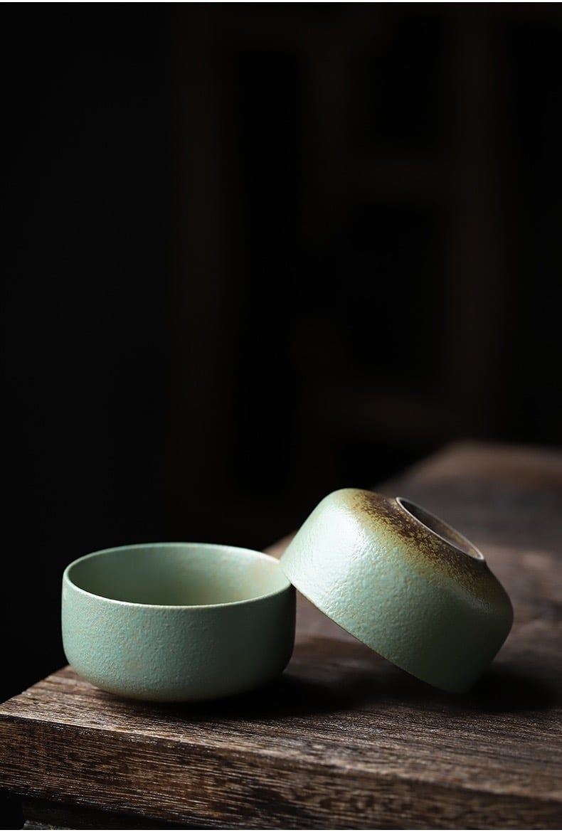 Bộ Trà Song Ẩm Bluestone Glaze