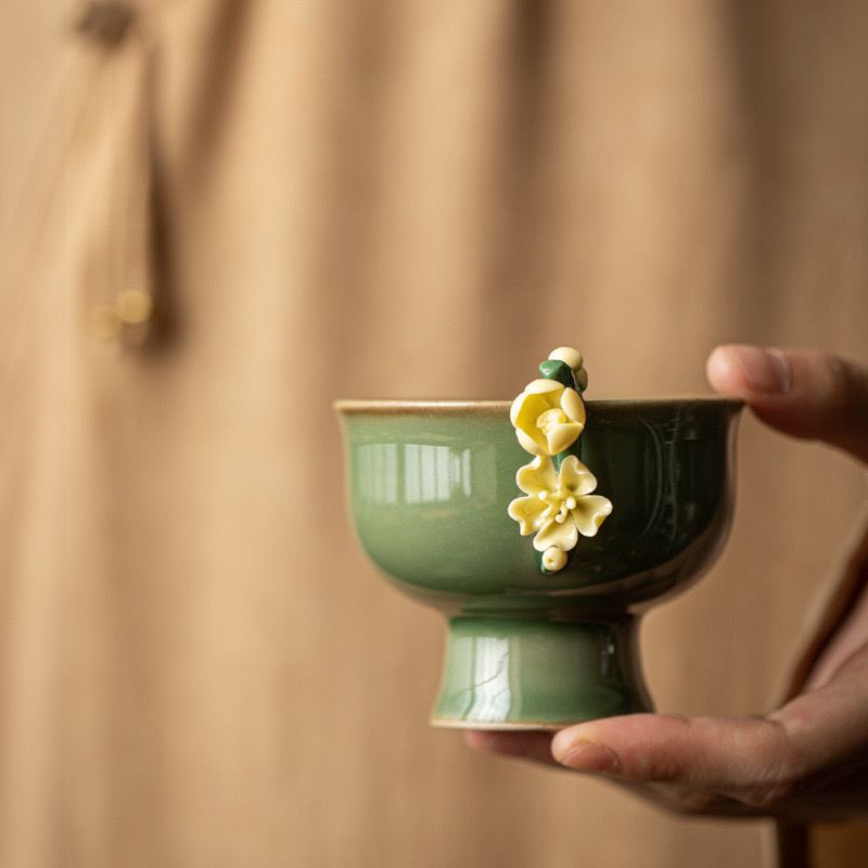 Tách Trà Hoa Mộc