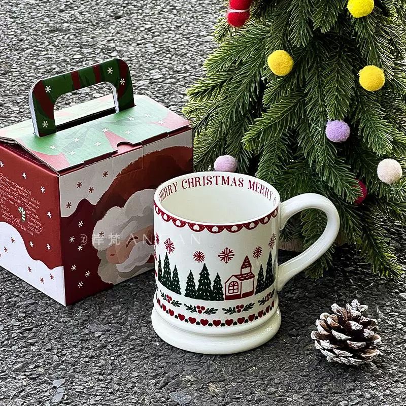 Cốc Ngôi Nhà Bắc Âu Xmas