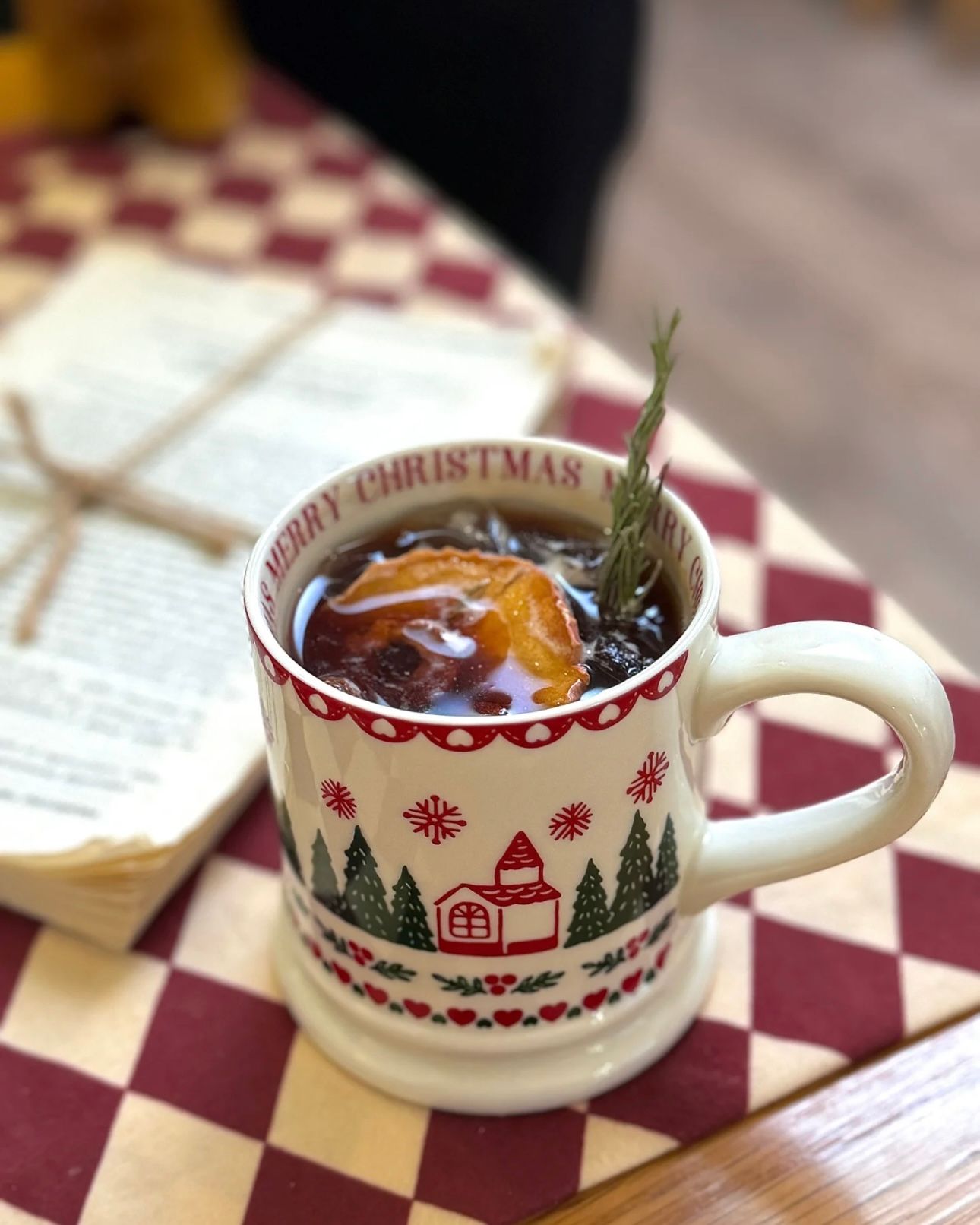 Cốc Ngôi Nhà Bắc Âu Xmas