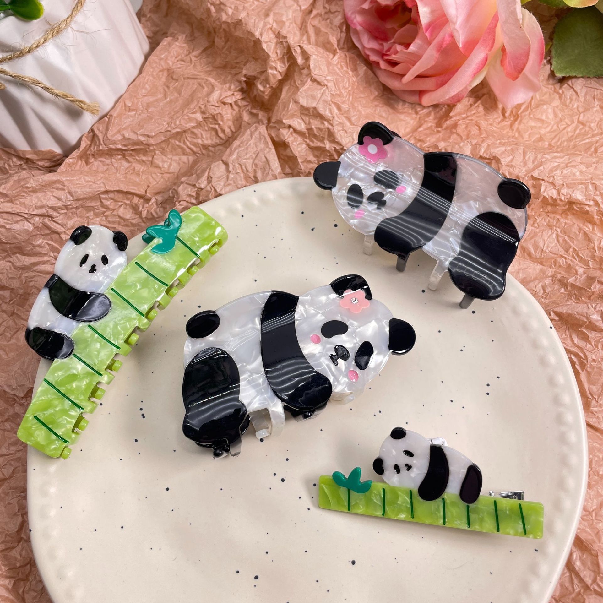 Kẹp Tóc Panda