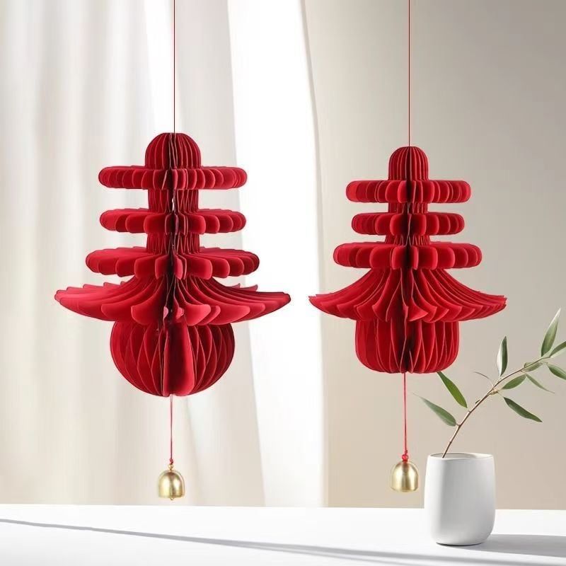 Đèn Lồng Mùa Xuân Origami