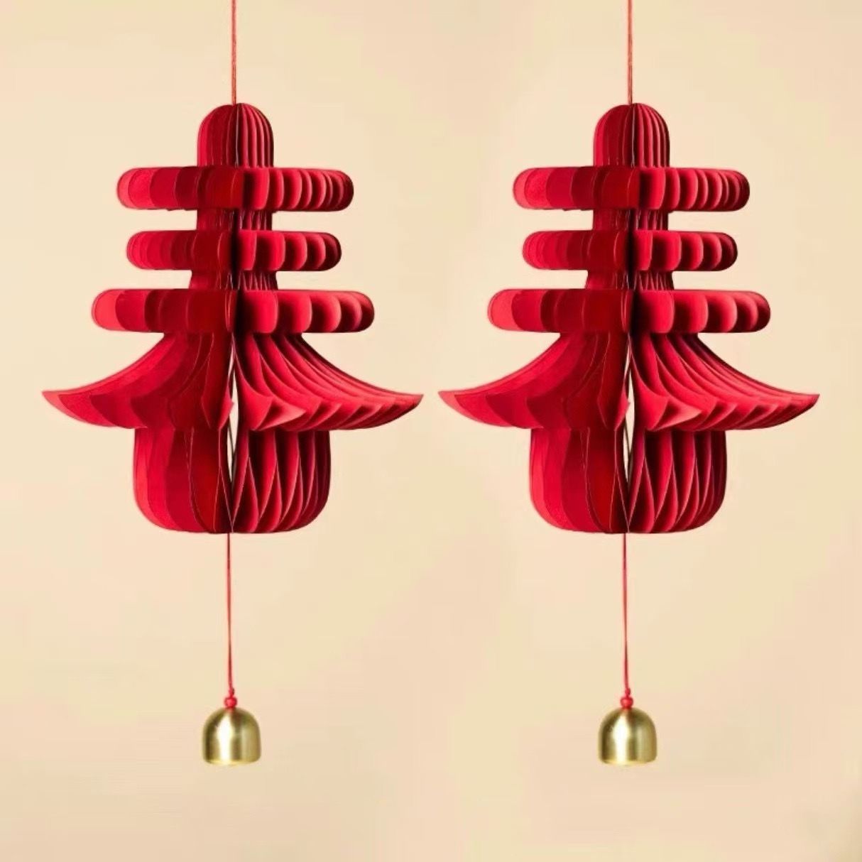 Đèn Lồng Mùa Xuân Origami