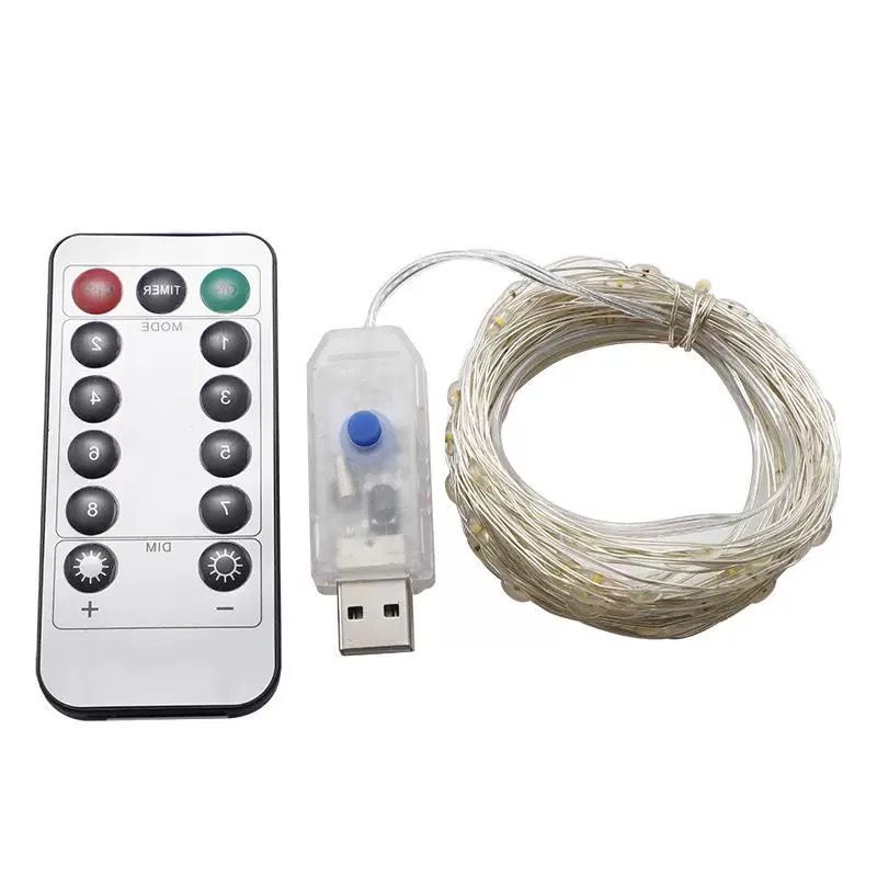 Dây Đèn Led + Điều Khiển Decor