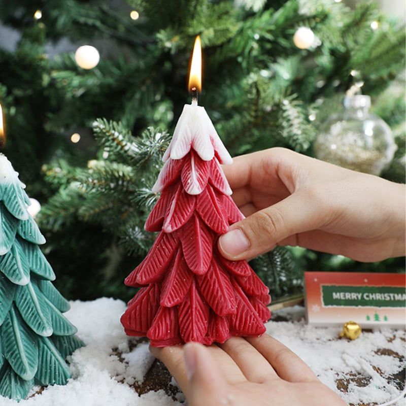 Nến Thơm Cây Thông Noel Lá Lớn
