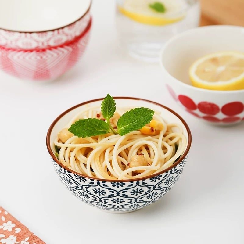 Bộ Bát Ăn Phong Cách Cổ Điển Nhật Bản
