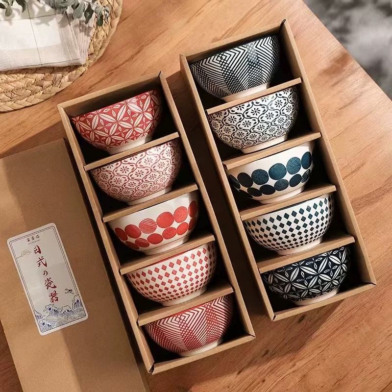 Bộ Bát Ăn Phong Cách Cổ Điển Nhật Bản