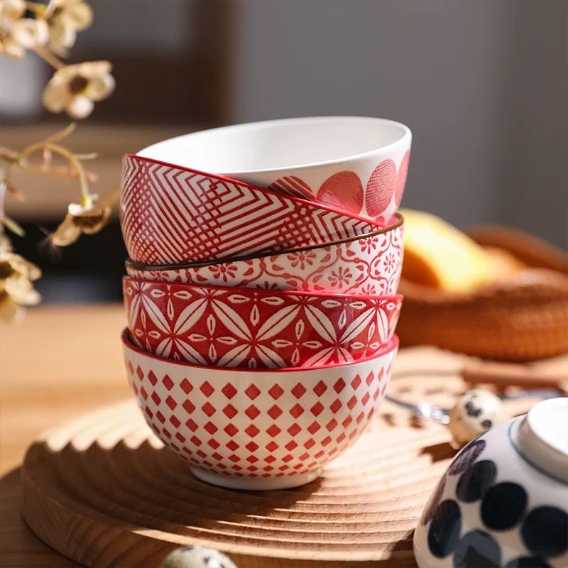 Bộ Bát Ăn Phong Cách Cổ Điển Nhật Bản