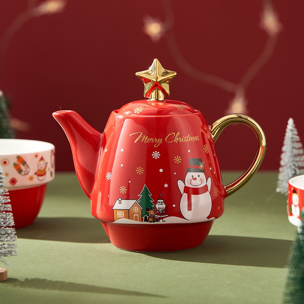 Bộ Ấm Trà Christmas Party