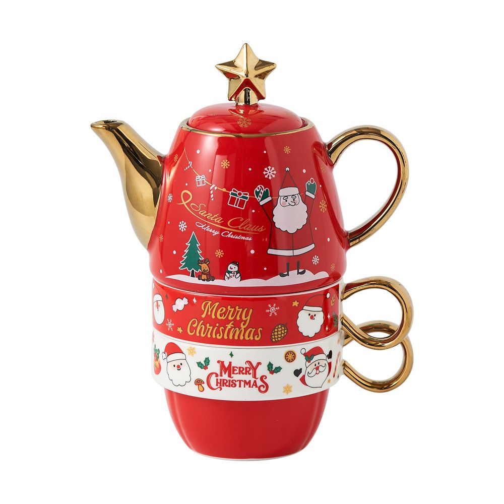 Bộ Ấm Trà Christmas Party