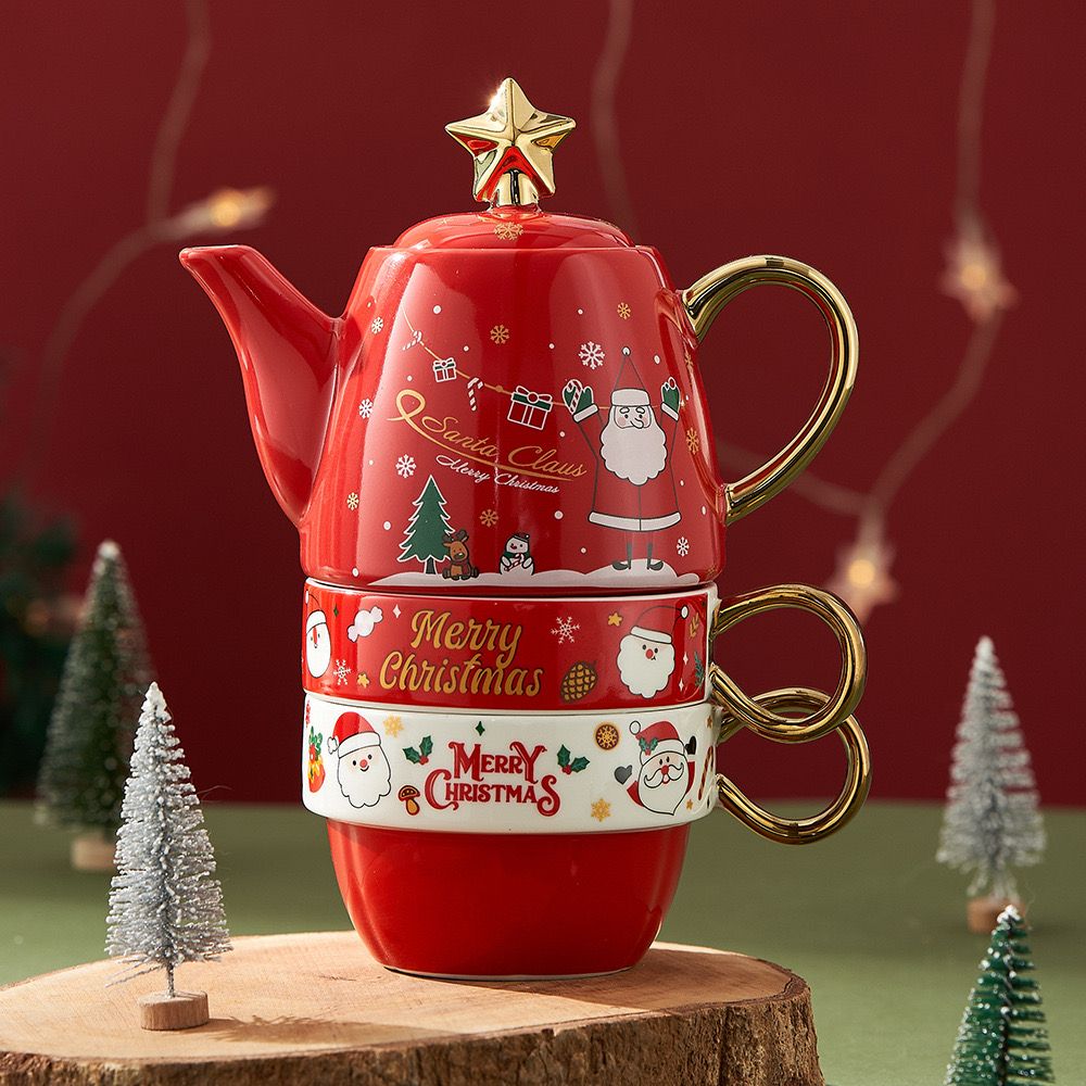 Bộ Ấm Trà Christmas Party