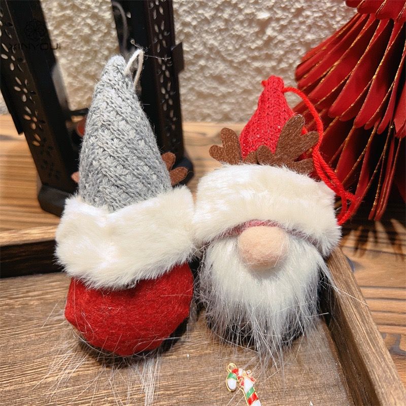 Treo Trang Trí Ông Già Noel Râu Dài