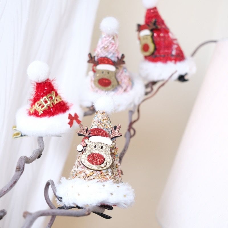 Kẹp Tóc Mũ Noel