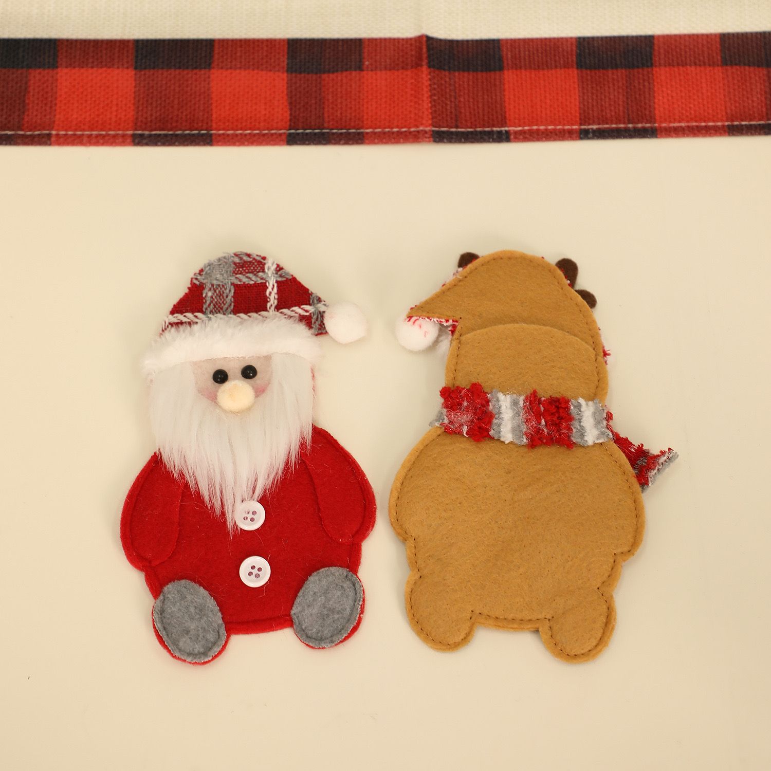 Bọc Dao Dĩa Ông Già Noel Và Tuần Lộc