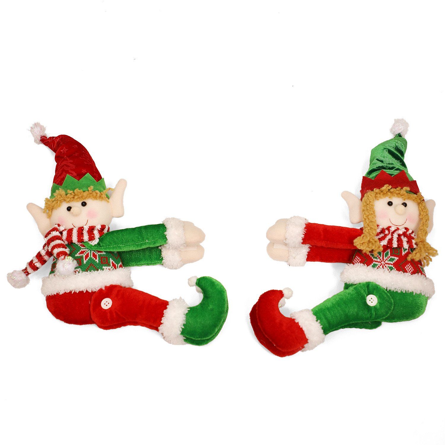 Người Giữ Rèm Elf Quàng Khăn Đỏ