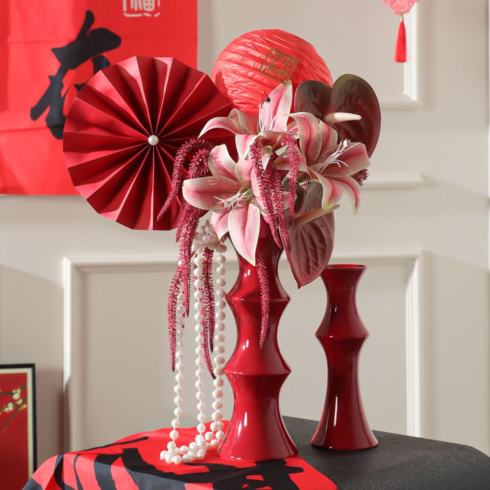 Bình Ikebana Thân Trúc