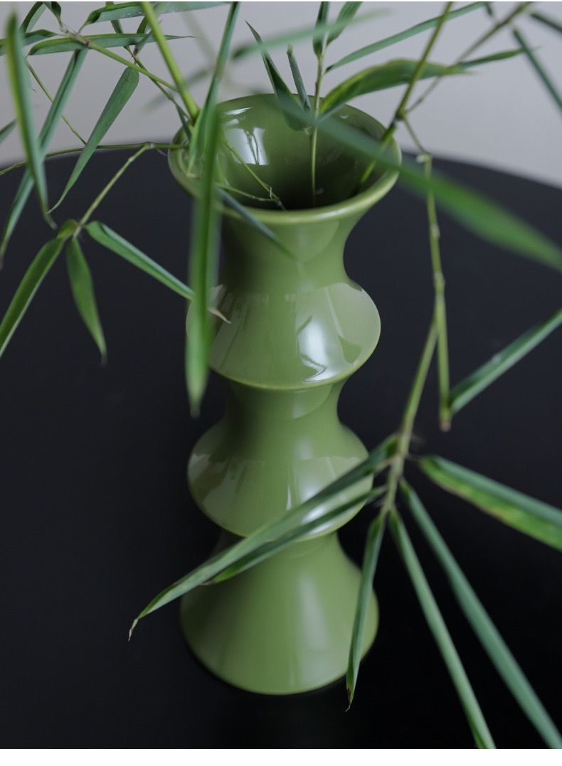 Bình Ikebana Thân Trúc