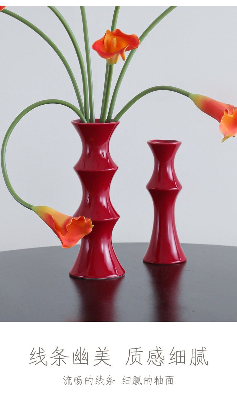 Bình Ikebana Thân Trúc