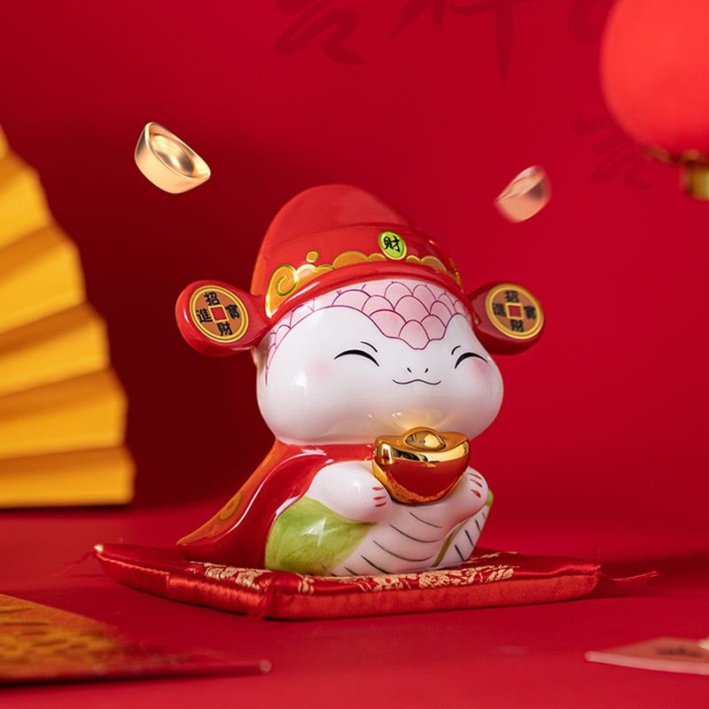 Tượng Rắn Phát Tài