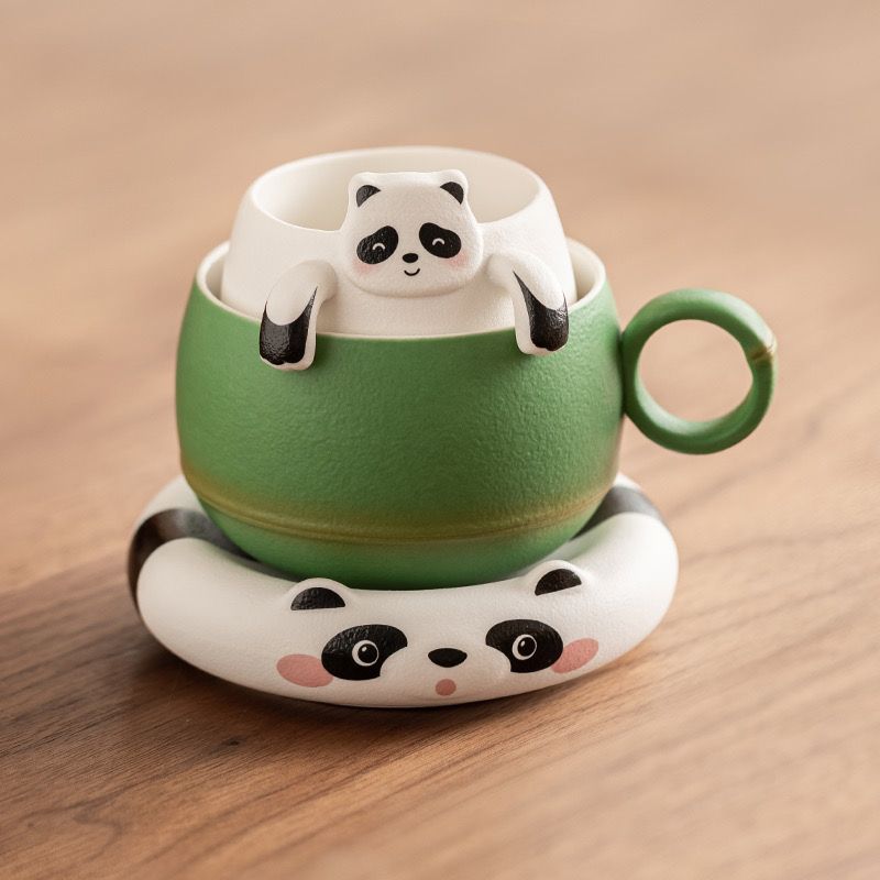 Gift Set Green Panda