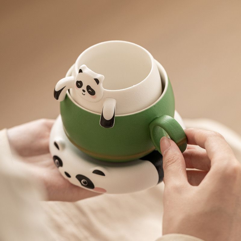 Gift Set Green Panda