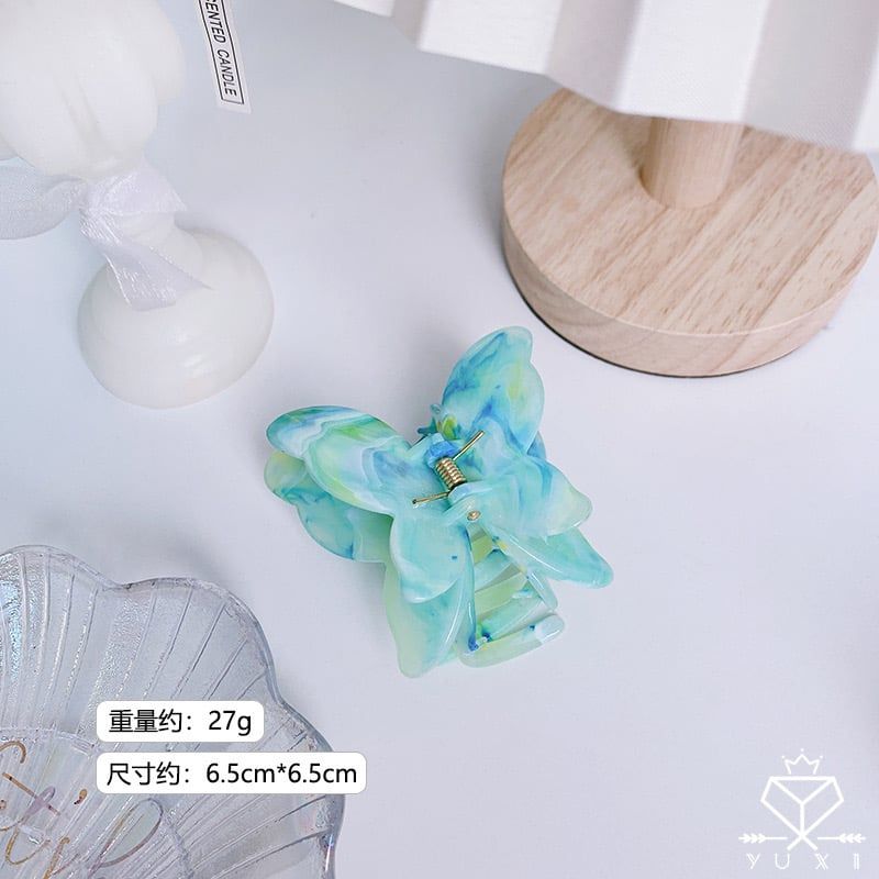 Kẹp Tóc Bướm Hoạ Tiết Kẹo Ngọt