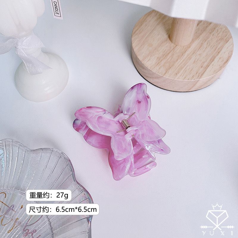 Kẹp Tóc Bướm Hoạ Tiết Kẹo Ngọt
