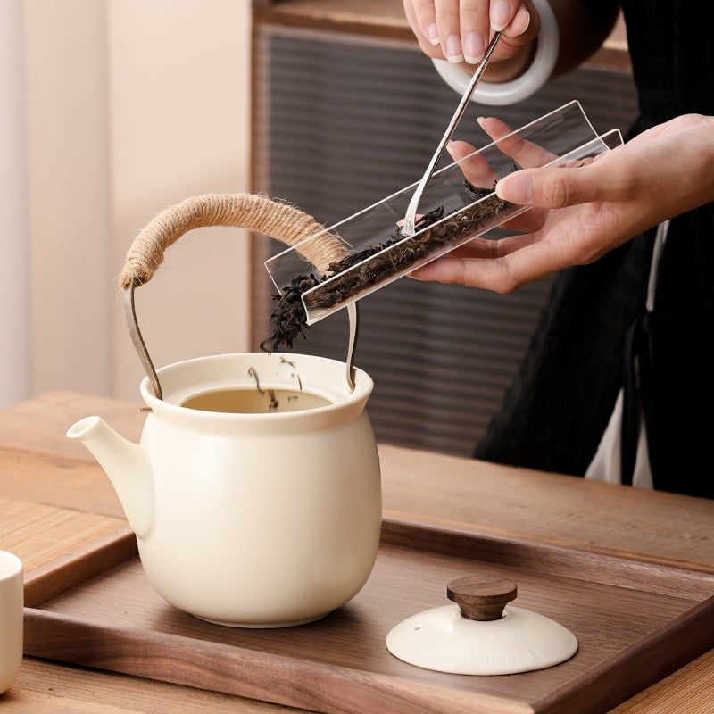 Bộ Ấm Kèm Khay Bắc Mỹ