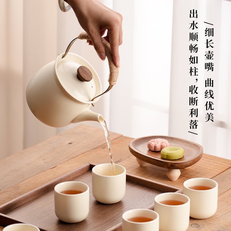 Bộ Ấm Kèm Khay Bắc Mỹ