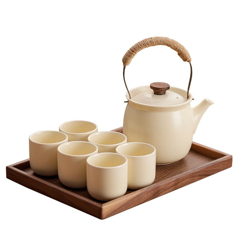 Bộ Ấm Kèm Khay Bắc Mỹ