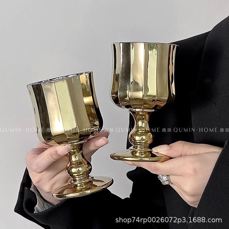 Ly Rượu Vang Xếp Ly Kiểu Pháp