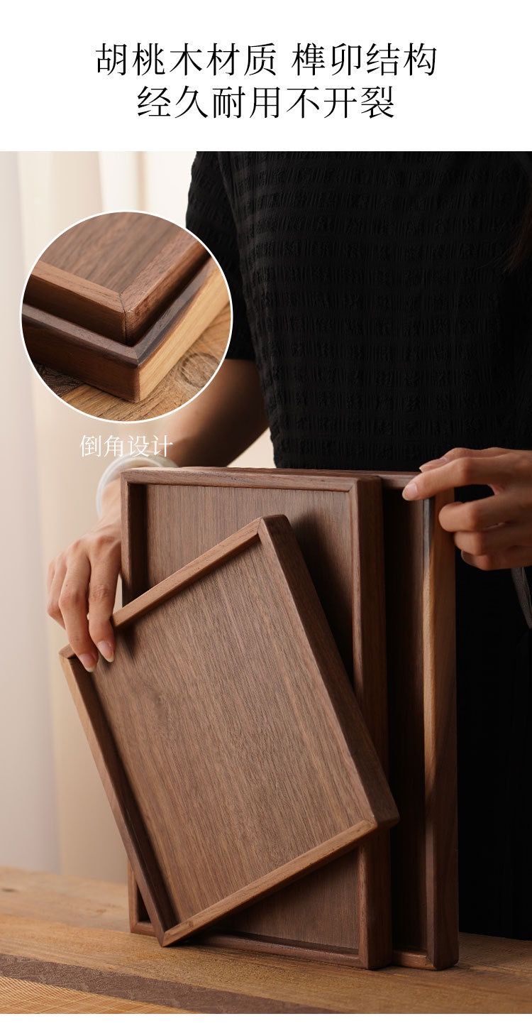 Khay Gỗ Óc Chó Bắc Mỹ