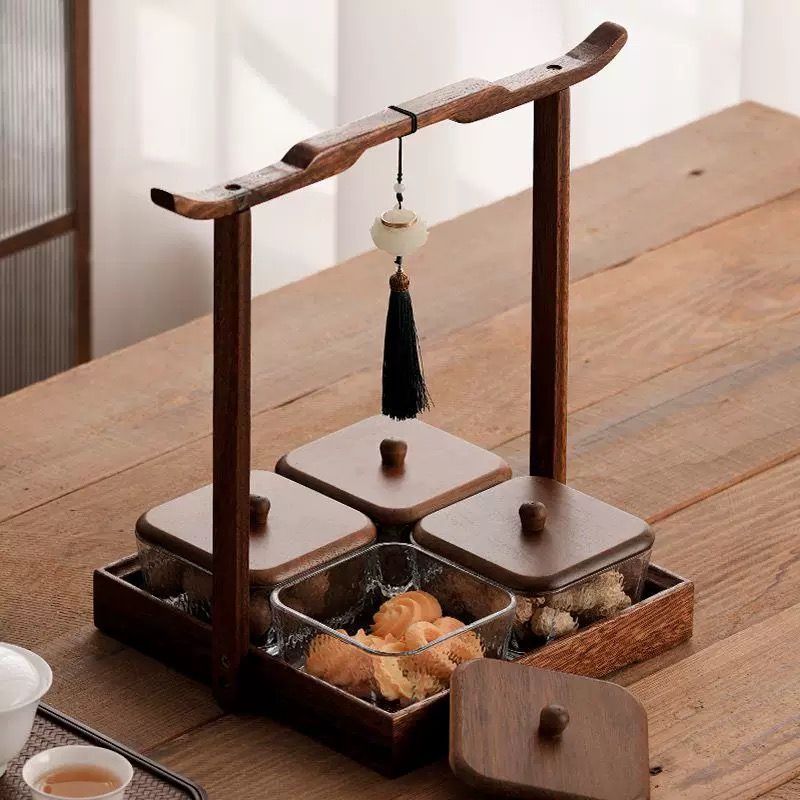 Khay Mứt Hạt Gỗ Óc Chó Nam Mỹ