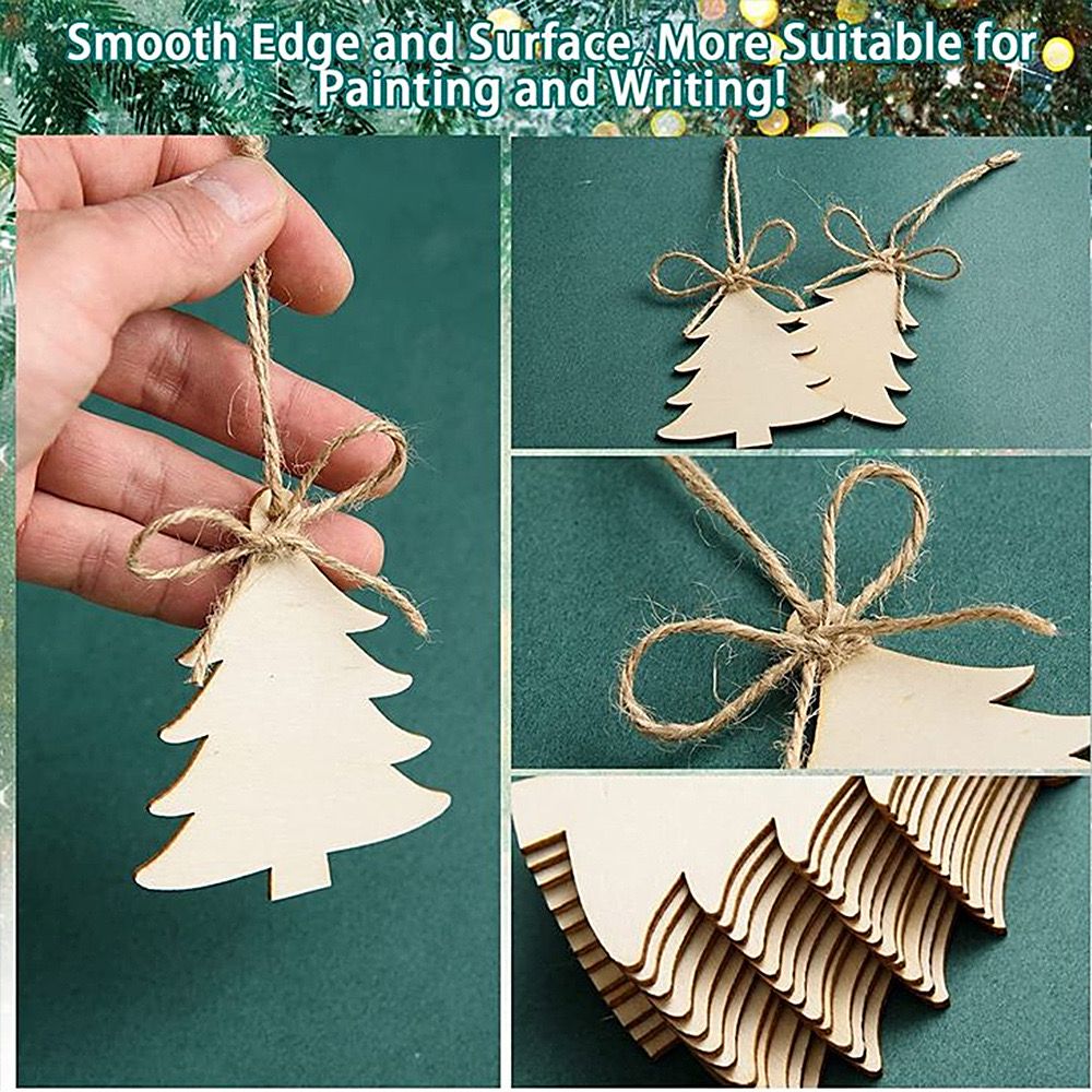 Tag Gỗ Decor Giáng Sinh