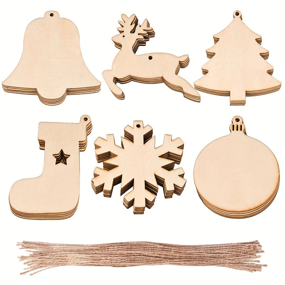 Tag Gỗ Decor Giáng Sinh