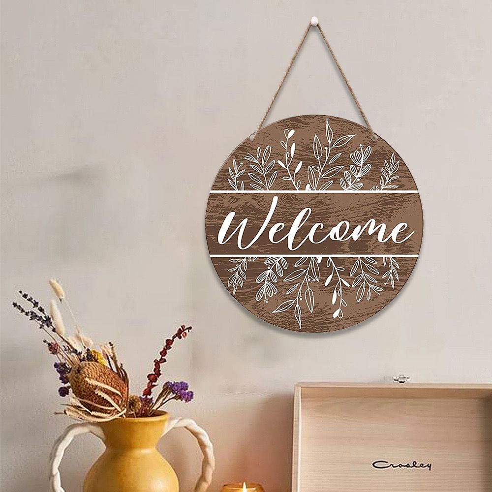 Biển Gỗ Welcome